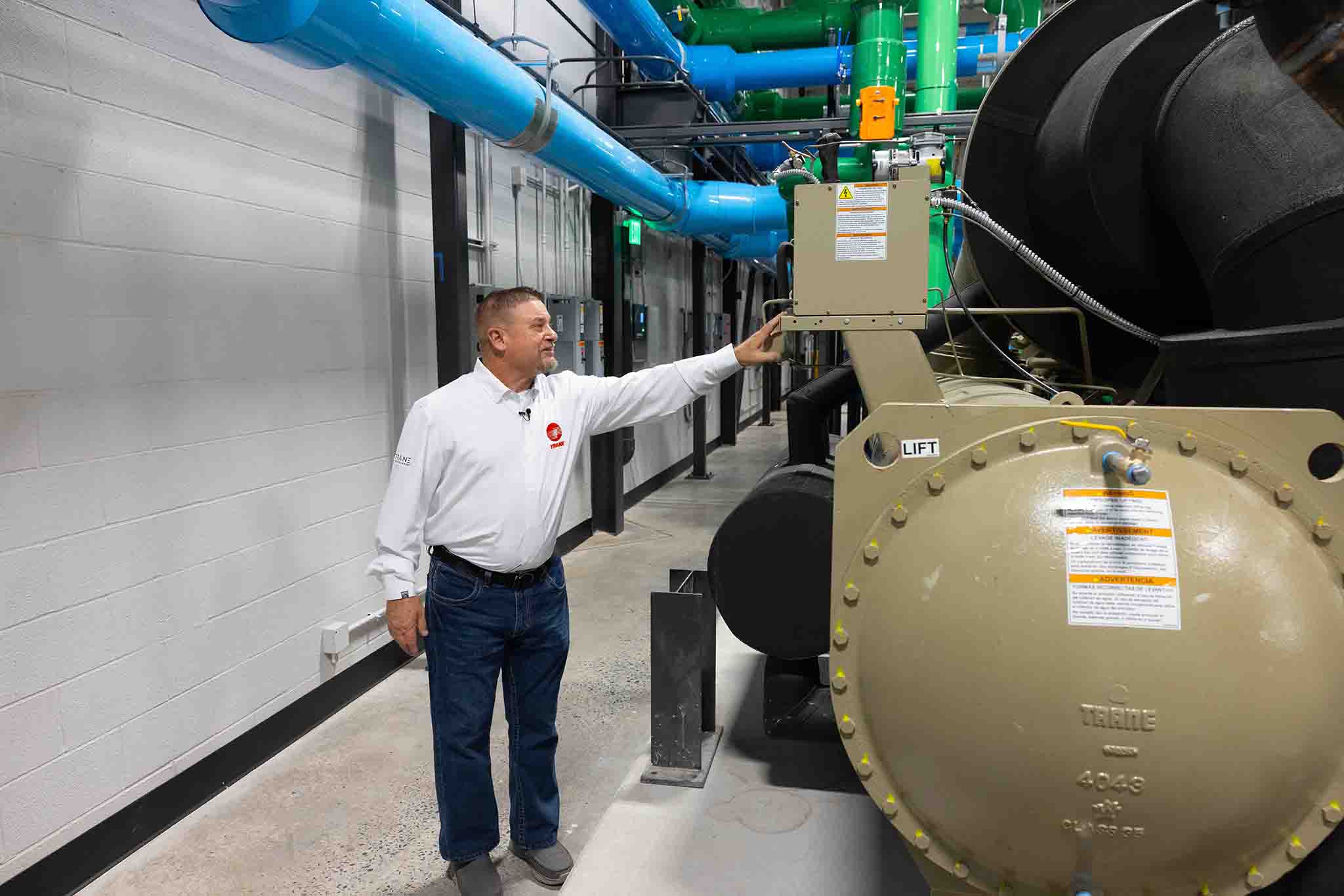 Robert Collins at the ATTC in Davidson, NC