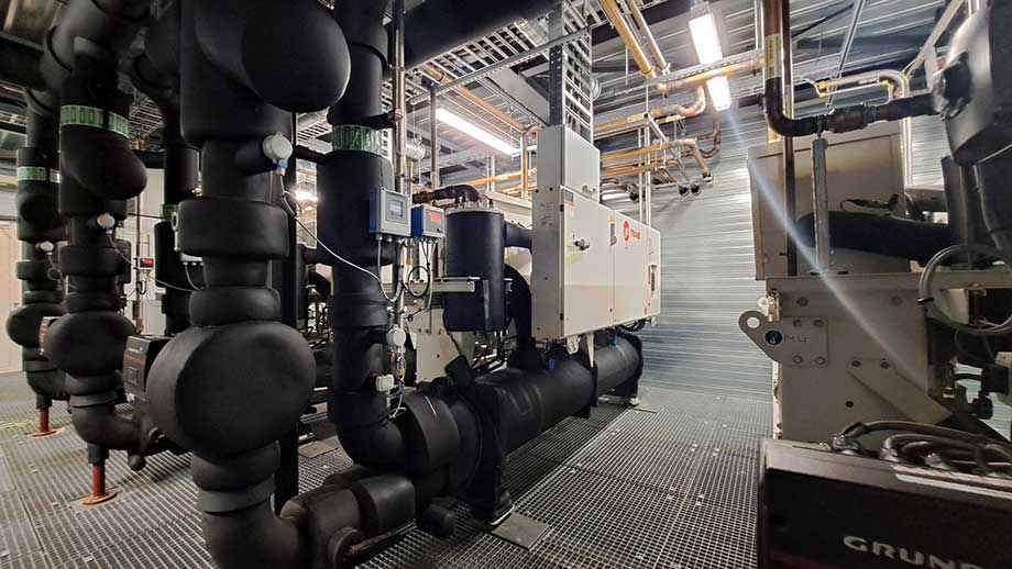 Trane equipment in Organon facility