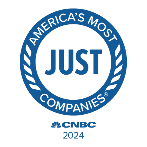 JUST 100 logo